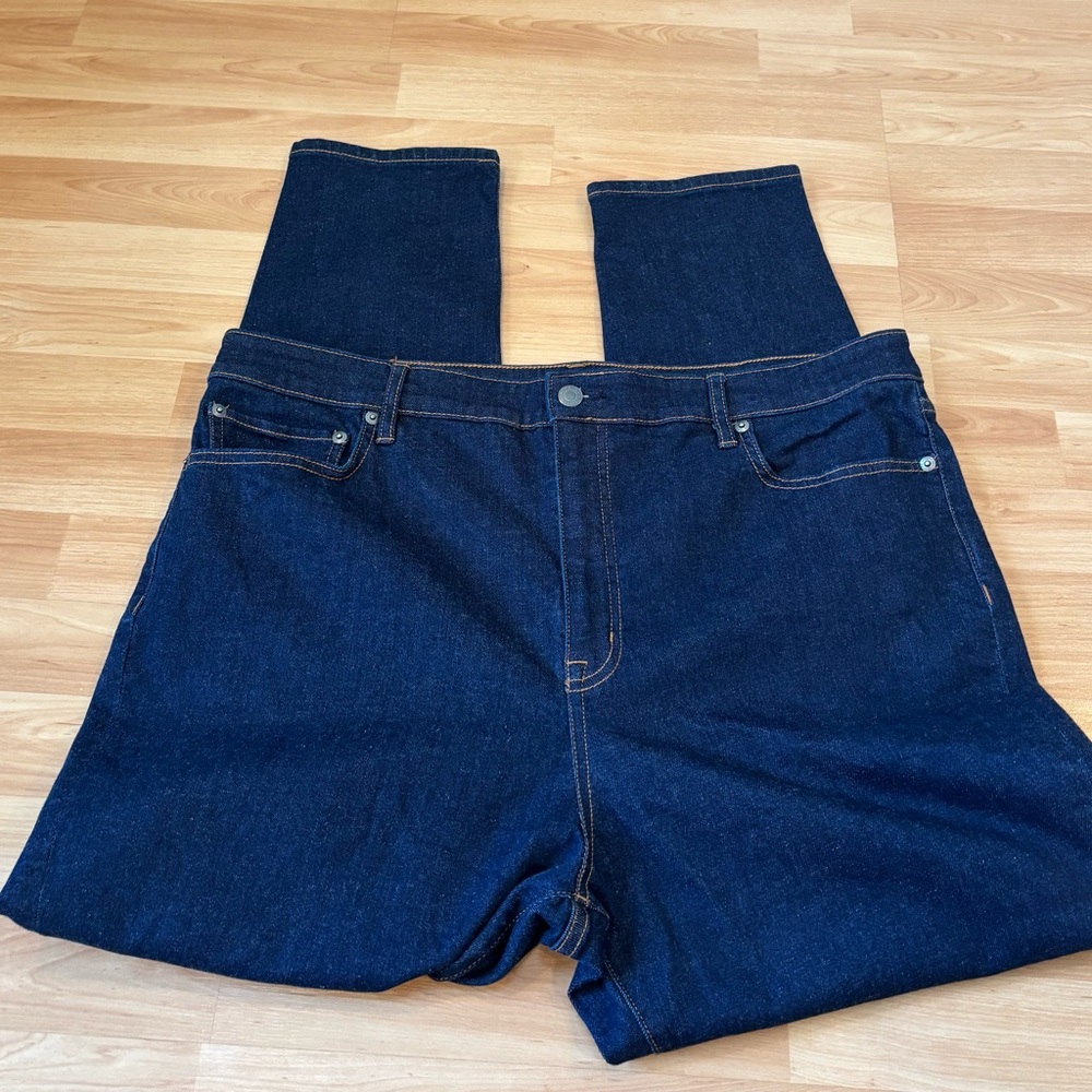 Ralph Lauren Dark Blue Straight Leg Jeans